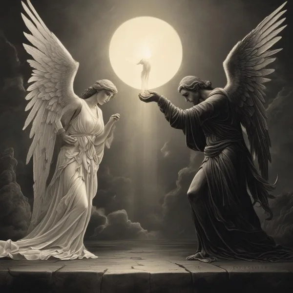 Capa de About Angels and Gods