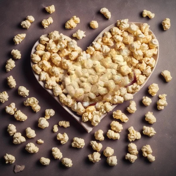Capa de Netflix, Amor e Pipoca