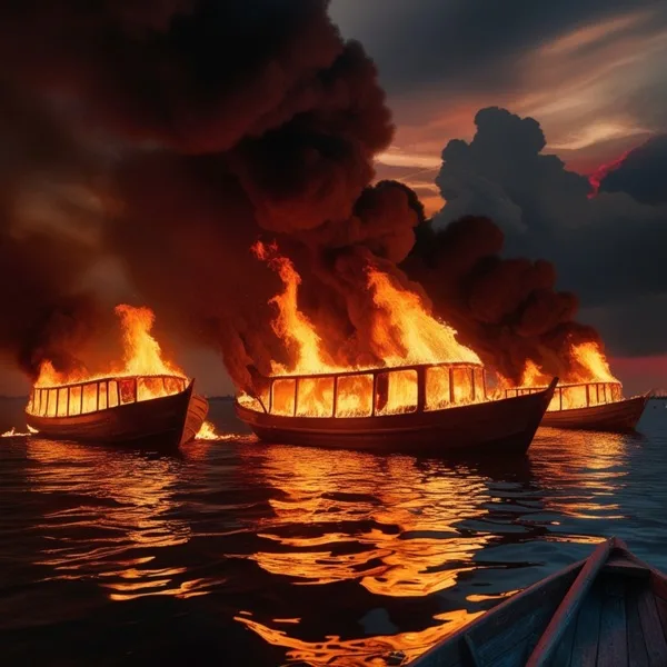 Capa de Queime os Barcos!